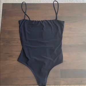 Fashion Nova square black bodysuit